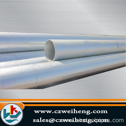 hot dipped galvanized ERW steel pipe
